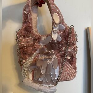 Elegant Beaded Women's Bag made in India - Tjmax viral purse